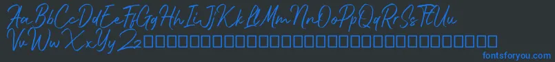 More about Bluehill Font Bluehill Font – Blue Fonts on Black Background