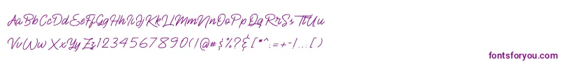BlueQueen Font – Purple Fonts