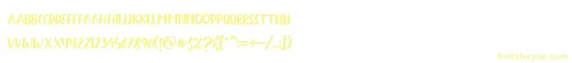 BLUESALE Font – Yellow Fonts