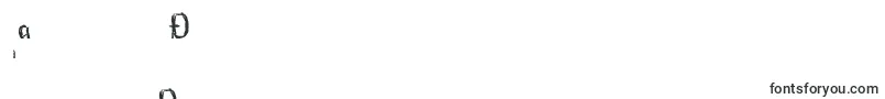 BluntBrush-Schriftart – kirgisische Schriften