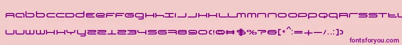 BN 3rd Place Font – Purple Fonts on Pink Background