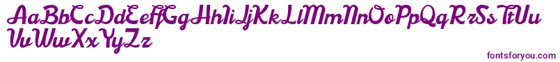 Boardley Demo Font – Purple Fonts