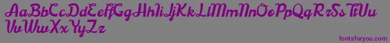 More about Boardley Demo Font Boardley Demo Font – Purple Fonts on Gray Background