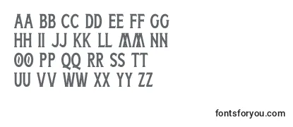 Boatman Stamped Free Personal Use Font