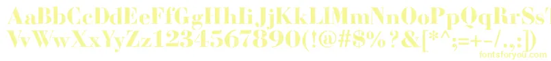 BodoniFragileDirt Font – Yellow Fonts