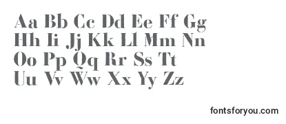 BodoniFragileRough Font