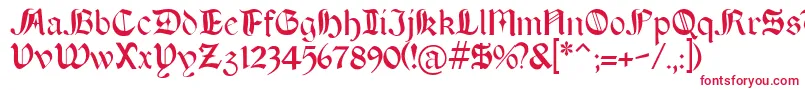 BOERT    Font – Red Fonts