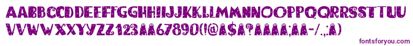 Bogeyman Eroded DEMO Font – Purple Fonts