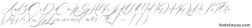 Шрифт Boheme Floral – каллиграфические шрифты