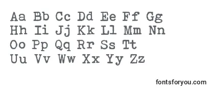 Обзор шрифта Bohemian Typewriter