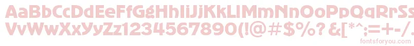 bold Font – Pink Fonts