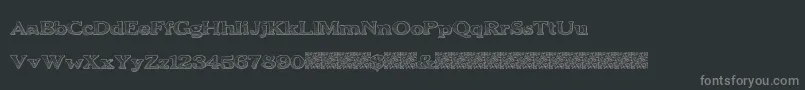 Więcej informacji o czcionce BoldDrink Czcionka BoldDrink – szare czcionki na czarnym tle