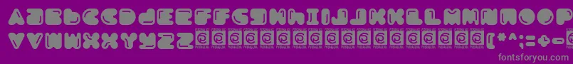 More about Boldest Free Font Boldest Free Font – Gray Fonts on Purple Background