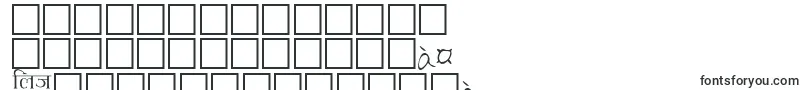フォントLehn137 – ヒンディー文字