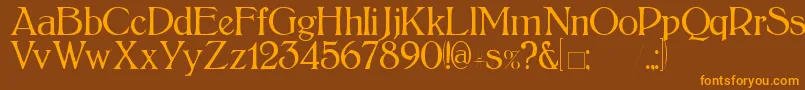 More about BoltonLight Font BoltonLight Font – Orange Fonts on Brown Background