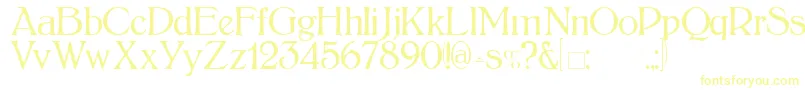 BoltonLight Font – Yellow Fonts