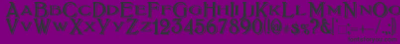 More about BoltonTitlingShadowed Font BoltonTitlingShadowed Font – Black Fonts on Purple Background