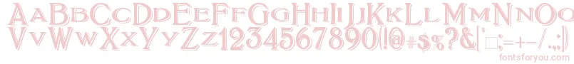 Weitere Informationen zur BoltonTitlingShadowed-Schriftart BoltonTitlingShadowed-Schriftart – Rosa Schriften