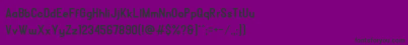 フォントBOLР’D – 紫の背景に黒い文字