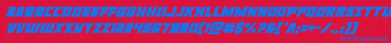 More about Libertylegionsuperital Font Libertylegionsuperital Font – Blue Fonts on Red Background