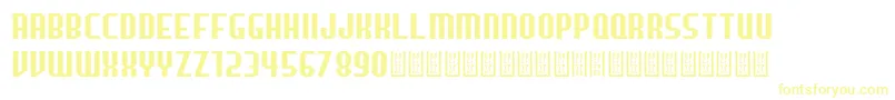 Bondoyudo Sans Free Font – Yellow Fonts on White Background