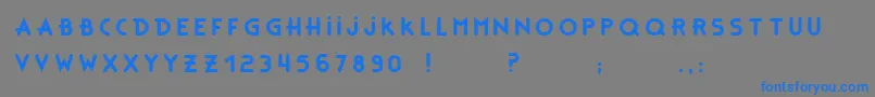 Bonus   Base   BC Font – Blue Fonts on Gray Background