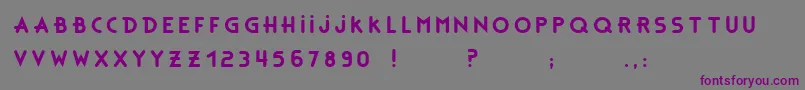 Bonus   Base   BC Font – Purple Fonts on Gray Background