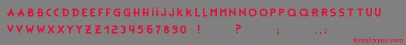 Bonus   Base   BC Font – Red Fonts on Gray Background
