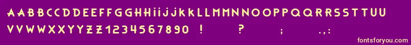 Bonus   Base   BC Font – Yellow Fonts on Purple Background