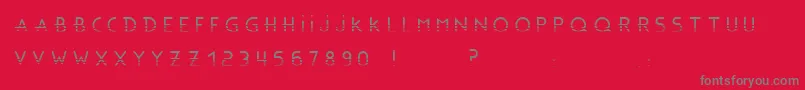 Bonus   Bling Bling   BC Font – Gray Fonts on Red Background