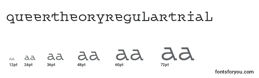 QueerTheoryRegulartrial Font Sizes