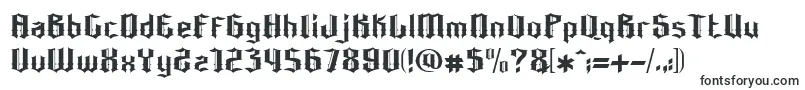 Шрифт Bonzer   Dresden – шрифты для Adobe Indesign