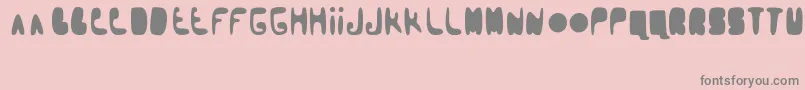 En savoir plus sur la police booblr by Thunderpanda 1 02 Police booblr by Thunderpanda 1 02 – polices grises sur fond rose