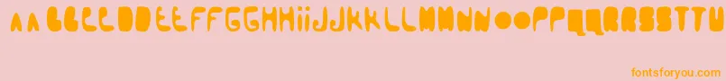 Más sobre la fuente booblr by Thunderpanda 1 02 fuente booblr by Thunderpanda 1 02 – Fuentes Naranjas Sobre Fondo Rosa