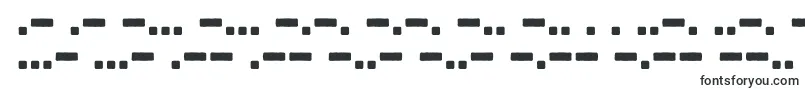 フォントBootcamp Morsecode – Helveticaフォント