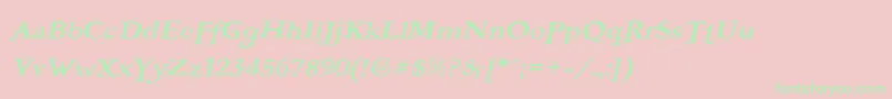 More about BOOTERFF Font BOOTERFF Font – Green Fonts on Pink Background