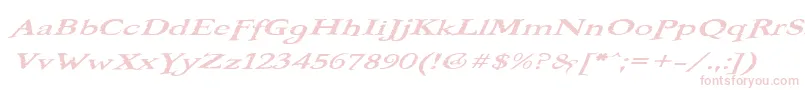 Weitere Informationen zur BOOTEROO-Schriftart BOOTEROO-Schriftart – Rosa Schriften