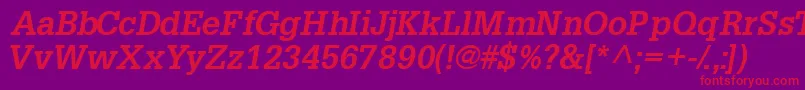 More about Installationssk ffy Font Installationssk ffy Font – Red Fonts on Purple Background