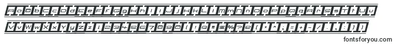 フォントBorderBase Italic – Adobe After Effects用のフォント