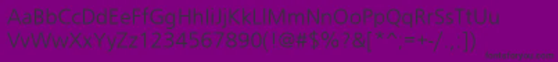 Lisätietoja FrugalSansLight-fontista FrugalSansLight-fontti – mustat fontit violetilla taustalla