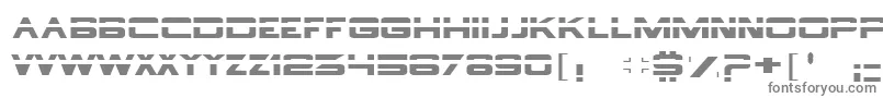 borg9-Schriftart – Graue Schriften