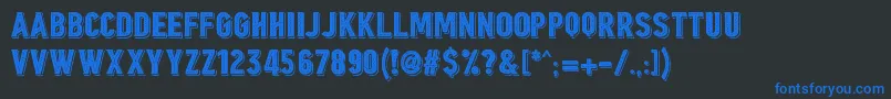 More about Borgens Burlesque Font Borgens Burlesque Font – Blue Fonts on Black Background