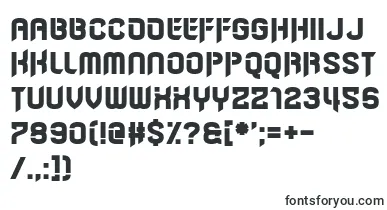 Born to Grille font – military Fonts