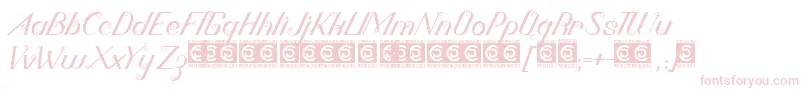 Bornena PersonalUse Font – Pink Fonts on White Background
