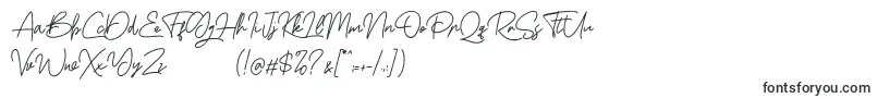 Boss Signature Demo Font – Romantic Fonts