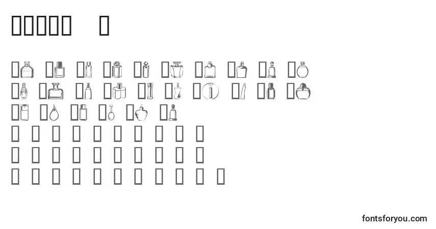 A fonte BOTEN  4 – alfabeto, números, caracteres especiais