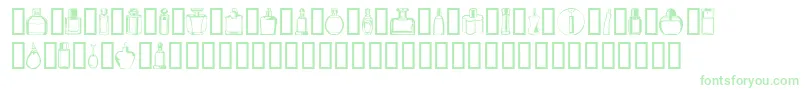 フォントBOTEN  4 – 緑のフォント