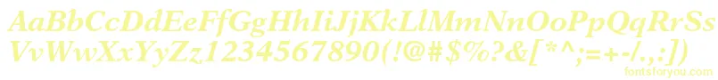 NewasterltstdBoldit Font – Yellow Fonts