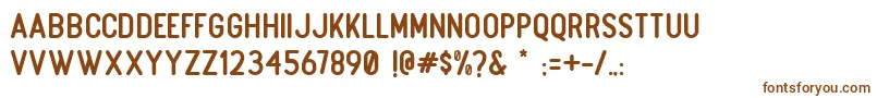 Boulder Regular Font – Brown Fonts