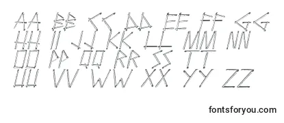 Шрифт Boutefeu Italic